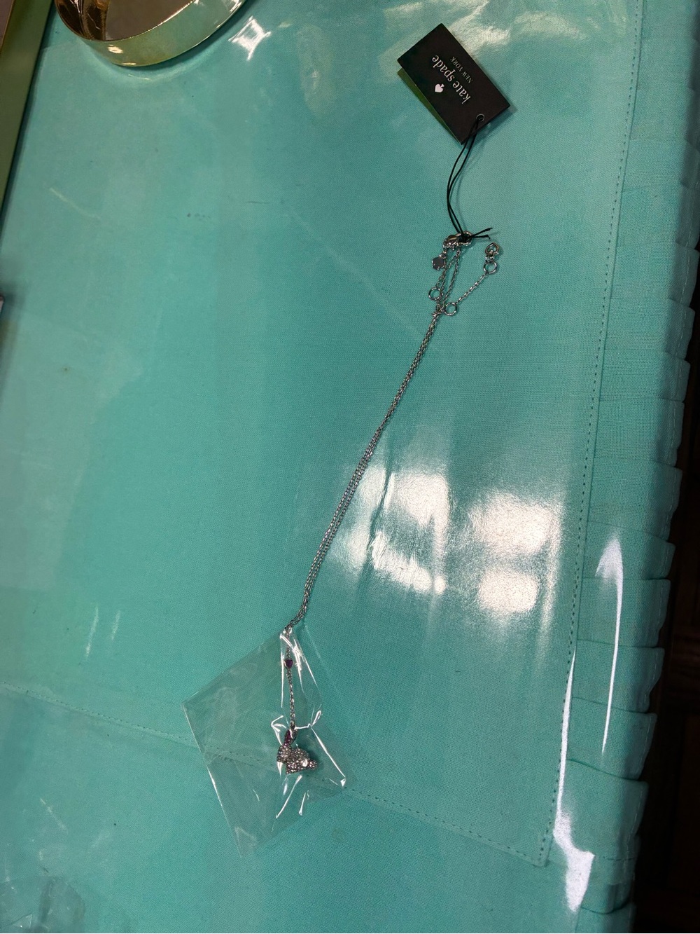Kate spade rabbit necklace